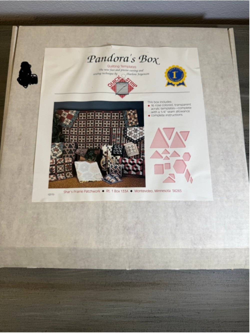 Pandora's Box Quilting Templates Sharlene Jorgenson Quilting from the Heart